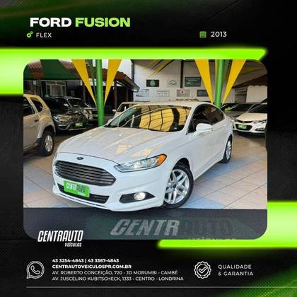FORD FUSION 2.5 16V FLEX 4P AUTOMÁTICO FORD FUSION 2.5 16V FLEX 4P AUTOMÁTICO
